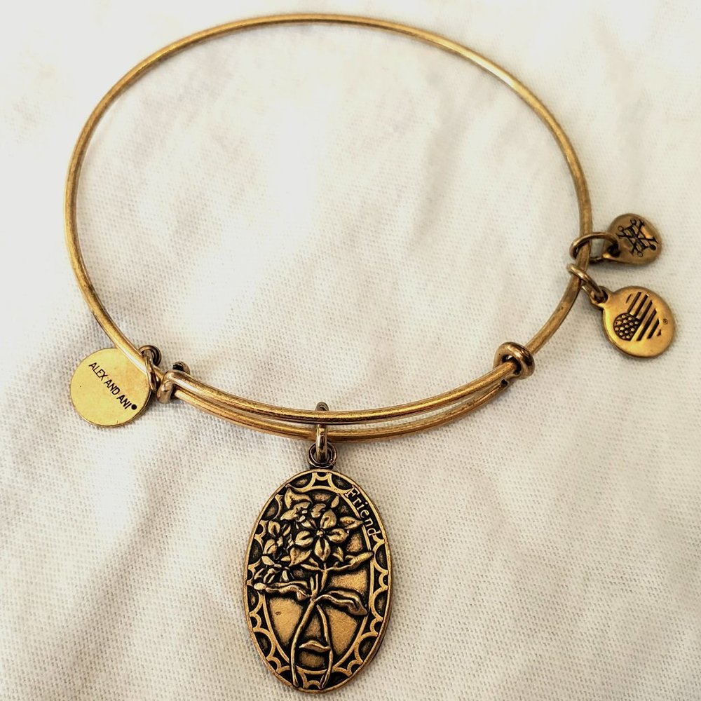 Alex and Ani Bracelet- Friend - 2016